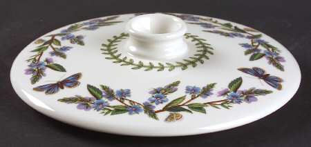 Botanic Garden Lid for 1.5 Qt Drum Shaped Rd Cov Casserole