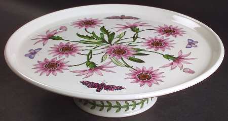 Botanic Garden 12" Diameter Pedestal Cake Stand