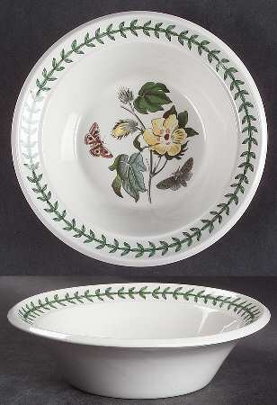 Botanic Garden Rim Cereal/Oatmeal Bowl