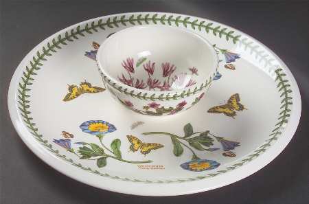 Botanic Garden Chip/Dip Set (Uses ISBFR for Dip)