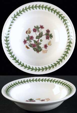 Botanic Garden Romantic Shape Rim Cereal/Oatmeal Bowl
