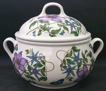 Botanic Garden 3 Qt Round Romantic Shape Covered Casserole by Portmeirion