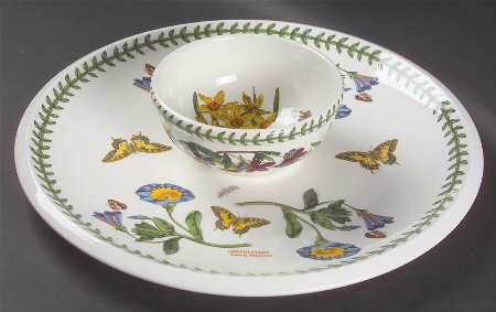 Botanic Garden Chip/Dip Set (Uses ISBFR for Dip)