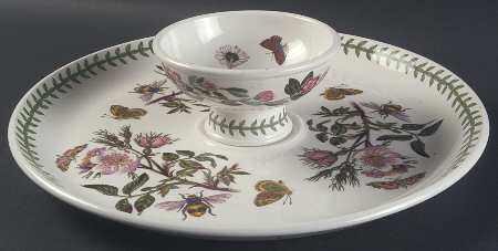 Botanic Garden Chip/Dip Set (Uses Sorbet for Dip)