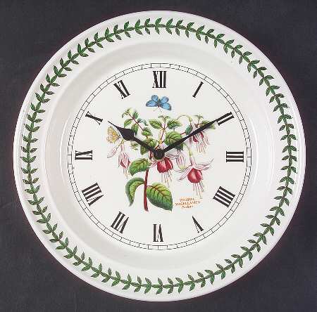 Botanic Garden Hanging Wall Clock