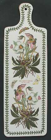 Botanic Garden 17" Wood Rectangular Cutting Board
