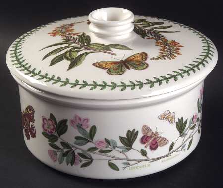 Botanic Garden 1.5 Qt Rd Cov Drum Casserole/Vegetable/Souffle