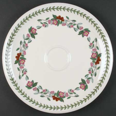 Botanic Garden Chip/Dip Plate (Uses ISBFR for Dip)