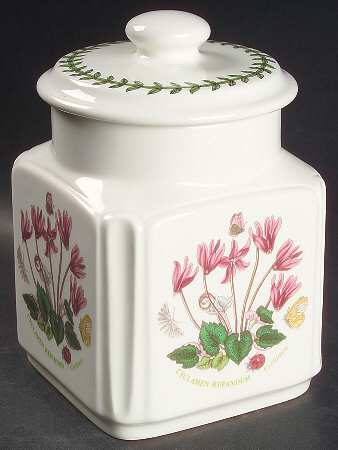 Botanic Garden Coffee/Tea Caddy & Lid