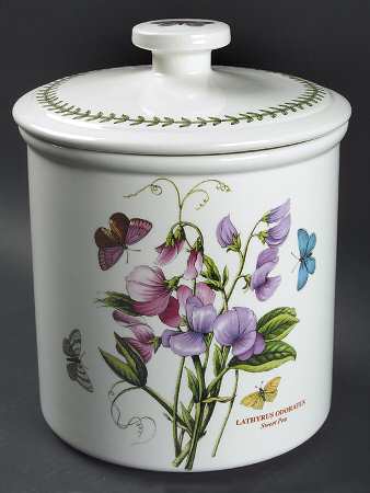 Botanic Garden Cookie Jar & Lid