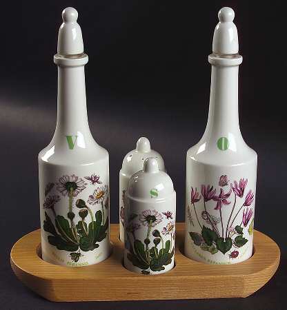 Botanic Garden (7 Piece) Condiment Set (SAP,VO,TRAC)