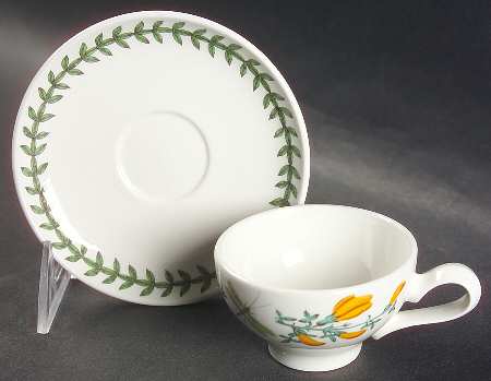 Botanic Garden Cup & Saucer Set-Espresso/25th