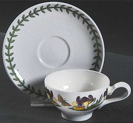 Botanic Garden Espresso/Traditional Cup & Saucer Set