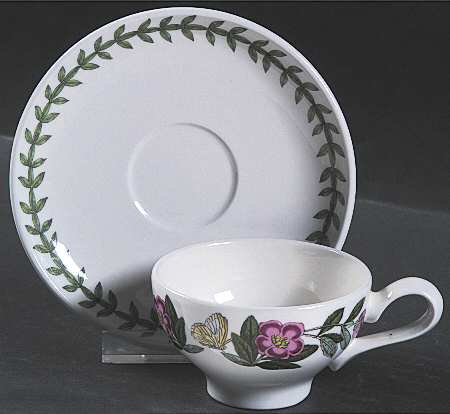 Botanic Garden Espresso/Traditional Cup & Saucer Set