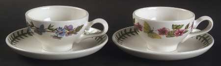 Botanic Garden 25th Anniversary Espresso Cup & Saucer - Set of 2