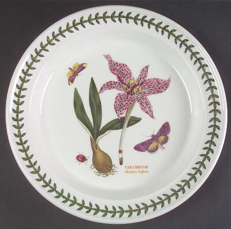 Botanic Garden Commemorative Dinner Plate