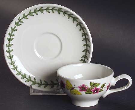 Botanic Garden Espresso/Traditional Cup & Saucer Set
