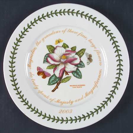 Botanic Garden 2003 Collector Plate