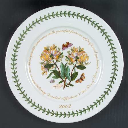 Botanic Garden 2002 Collector Plate