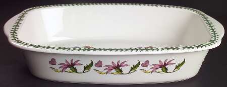 Botanic Garden 3 Qt Oblong Casserole No Glass Lid