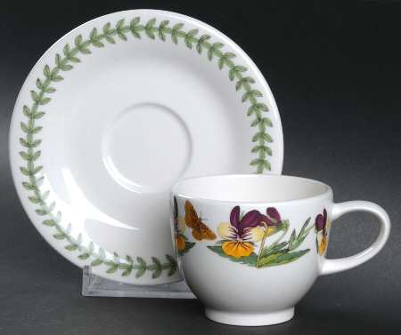 Botanic Garden Sovereign Espresso Cup & Saucer