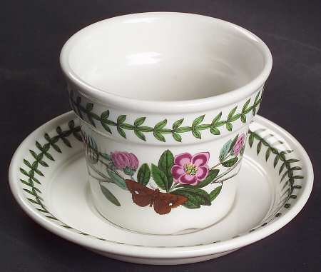 Botanic Garden 2" Herb Pot w/Underplate