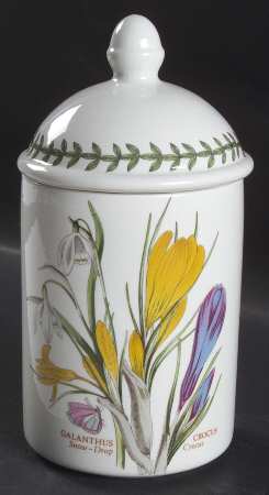 Botanic Garden Large Bath Jar & Lid