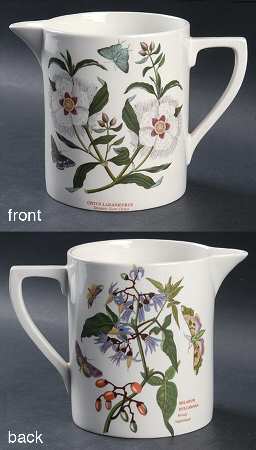 Botanic Garden 38 Oz Jug with Flat Handle