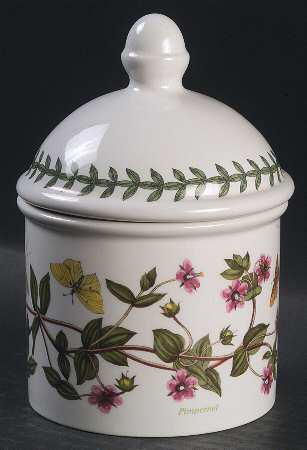 Botanic Garden Bath Jar & Lid