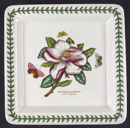 Botanic Garden Square Dinner Plate