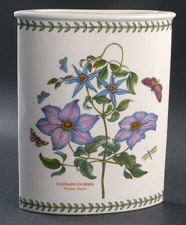 Botanic Garden 9" Oval Marquise Vase