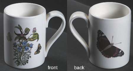 Botanic Garden 1972 Flower & Butterfly Mug