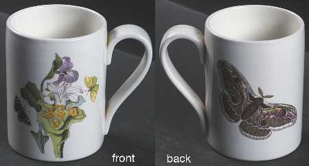 Botanic Garden 1972 Flower & Butterfly Mug