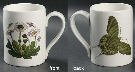 Botanic Garden 1972 Flower & Butterfly Mug