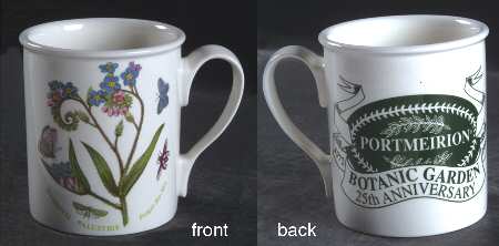Botanic Garden 25th Anniversary Commemorative Breakfast Mug