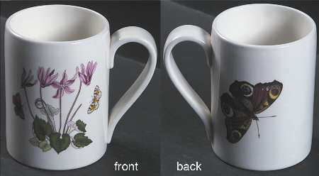 Botanic Garden 1972 Flower & Butterfly Mug