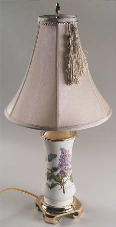 Botanic Garden Spring Vase Lamp & Shade