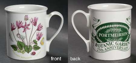 Botanic Garden 25th Anniversary Commemorative Breakfast Mug