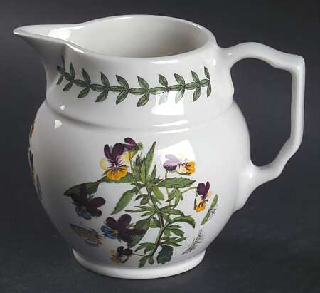 Botanic Garden 8 Oz Staffordshire Jug