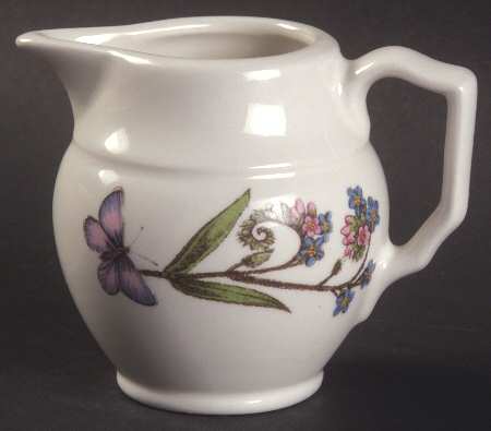 Botanic Garden 2 Oz Staffordshire Jug