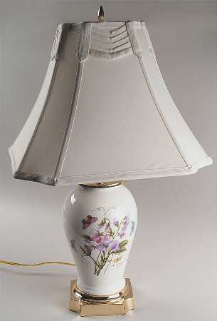 Botanic Garden Canton Vase Lamp & Shade
