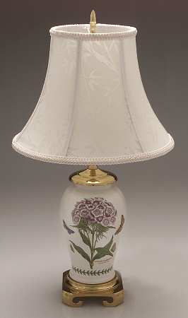 Botanic Garden Canton Vase Lamp & Shade