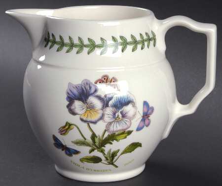 Botanic Garden 16 Oz Staffordshire Jug