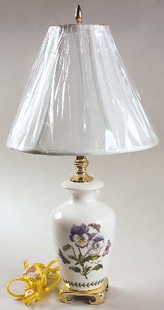 Botanic Garden Electric Lamp & Shade