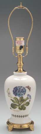 Botanic Garden 18" Electric Lamp & Shade