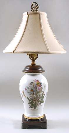Botanic Garden 24" Electric Lamp & Shade