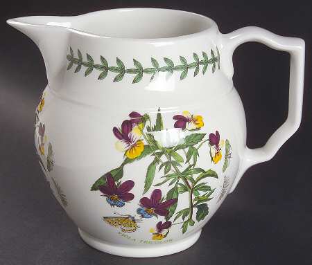 Botanic Garden 16 Oz Staffordshire Jug