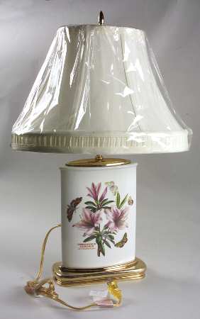 Botanic Garden Marquise Vase Lamp & Shade