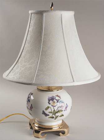 Botanic Garden Globe Vase Lamp & Shade