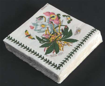 Botanic Garden Package of Paper Cocktail Napkins